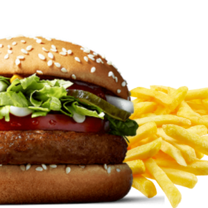 Vegan Burger Menü