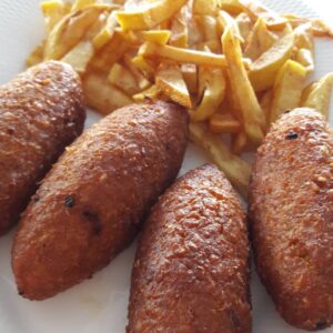 Vegan Kızartma İçli Köfte Menü